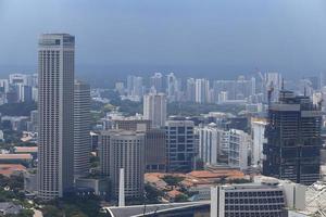 Singapur a vista de pájaro foto