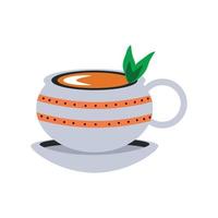 icono de té de hierbas vector