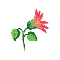 flower nature icon vector