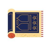 arabic carpet icon vector