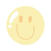 icono de emoticono sonriente vector