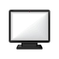 computer screen device vector