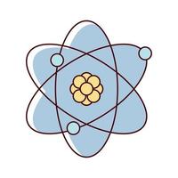 atom biology science vector