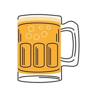 beer mug icon vector