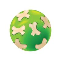 pets toy ball vector