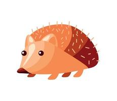 hedgehog animal icon vector