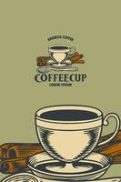 coffee cup vector illustration