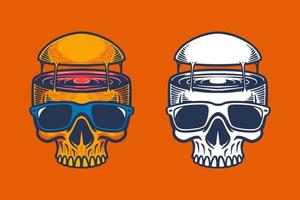 SKULL ILLUSTRATION NEW FILE 1-02 vector