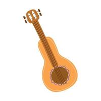 icono de instrumento de guitarra vector