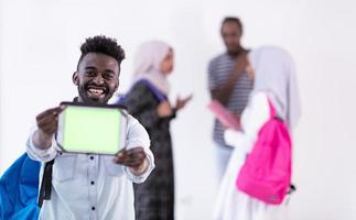 young  african student photo