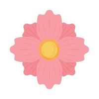 flower decoration icon vector