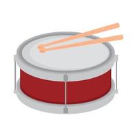 drum music instrument vector