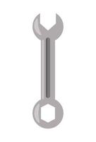 wrench key tool vector