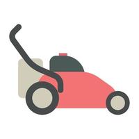 electric mower tool vector