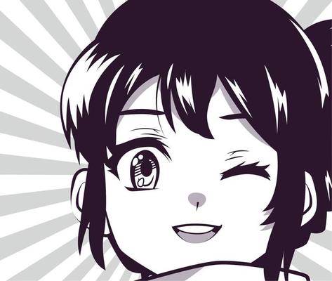 Anime Girl Vector Art, Icons, and Graphics for Free Download