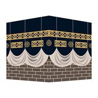 muslim sacred mecca landmark vector