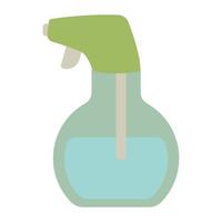 gardening splash bottle tool vector