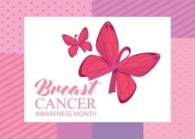 breast cancer awareness campaign vector