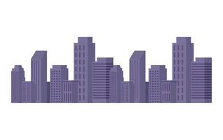 buildings cityscape scene vector