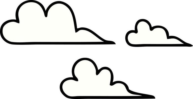 cute cartoon cloud