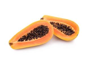 Fresh and tasty papaya photo