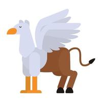 Hippogriffs fantastic creature character vector