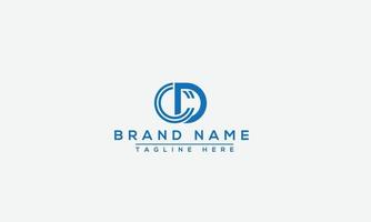 CD Logo Design Template Vector Graphic Branding Element.