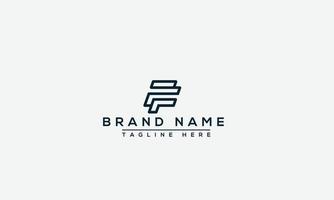 FF Logo Design Template Vector Graphic Branding Element.
