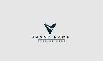 V Logo Design Template Vector Graphic Branding Element.