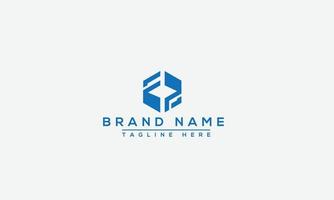 EP Logo Design Template Vector Graphic Branding Element.