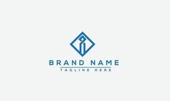 I Logo Design Template Vector Graphic Branding Element.