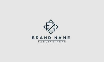 EG Logo Design Template Vector Graphic Branding Element.