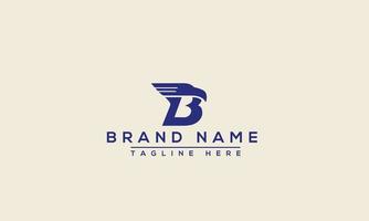 B Logo Design Template Vector Graphic Branding Element.