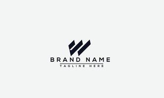 Logo design letter JW . Elegant modern. Vector template.