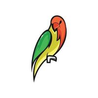 parrot logo vector