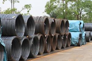 Rolls of steel sheet photo