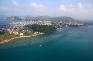 pueblo de pescadores, sattahip, cholburi, tailandia foto