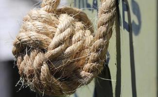 A sailing knot-monkey knot photo
