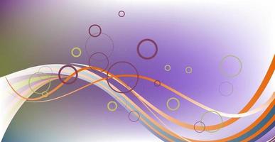 Abstract technology background with equalizer light effect. Visualization of sound waves. vector