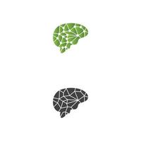 Brain vector illustration icon design