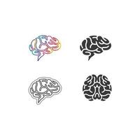 Brain vector illustration icon design