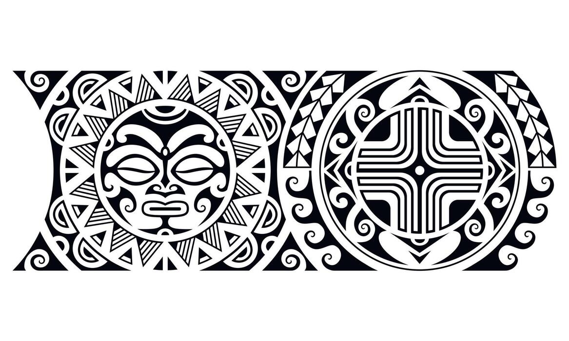 Polynesian Pattern Vector Art, Icons, and Graphics for Free Download