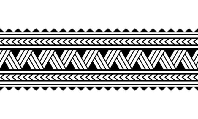 Maori polynesian tattoo bracelet. Tribal sleeve seamless pattern vector. 10450357 Vector Art at Vecteezy Maori polynesian tattoo bracelet. Tribal sleeve seamless pattern vector. 10450357 Vector Art at Vecteezy