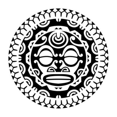 Aztec Moon  Sun Tattoo Design   AZTEC TATTOOS  Warvox Aztec Mayan Inca  Tattoo Designs