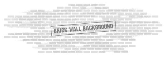 abstract grunge dilapidated brick wall texture graphic vector background