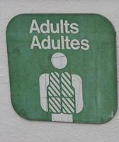 An adult PDF sign photo