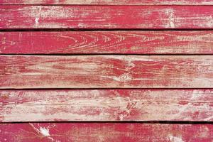 Red weathered aged wooden background photo