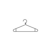 Hanger icon. Element of clothes and accessories. vector