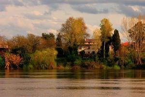 otoño en la granja foto