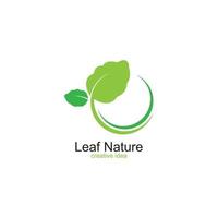 green leaf ecology nature element vector